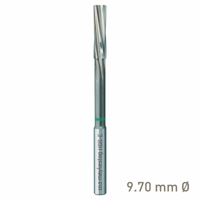 (image for) Maykestag HSS-E NC Machine Reamer 9.7mm Left-Hand Spiral Industrial