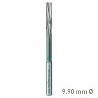 (image for) Maykestag HSS-E NC Machine Reamer 9.9mm Left-Hand Spiral Industrial