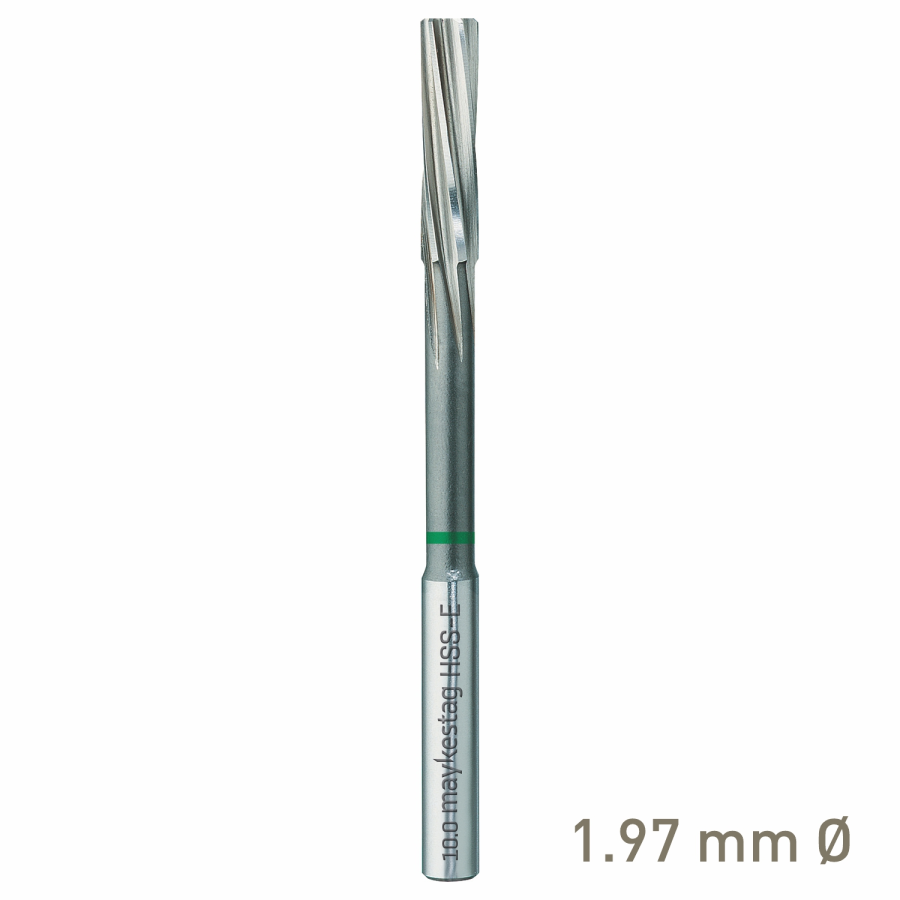 (image for) Maykestag HSS-E NC Machine Reamer 1.97mm Nominal Shank Form D