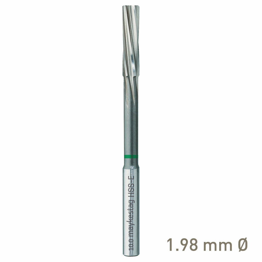 (image for) Maykestag HSS-E NC Machine Reamer 1.98mm Nominal Shank Form D