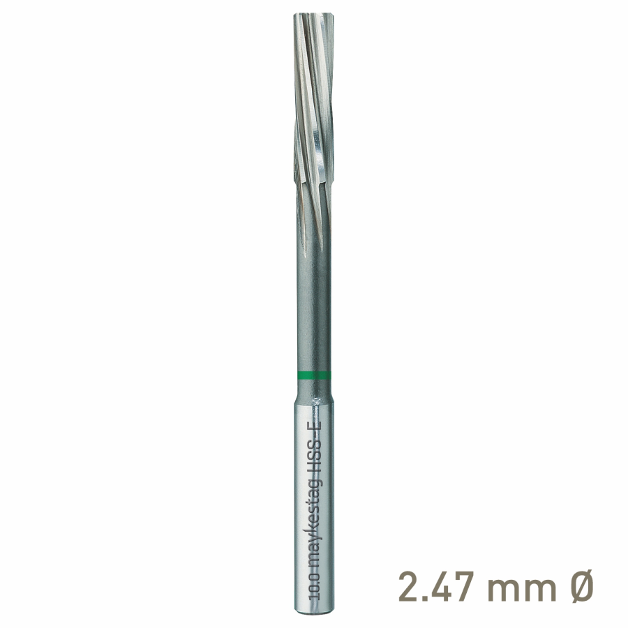 (image for) Maykestag HSS-E NC Machine Reamer 2.47mm Nominal Shank Form D