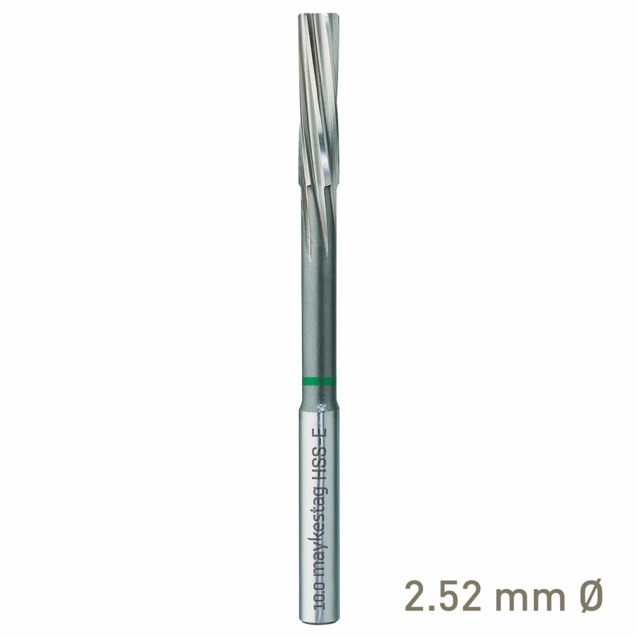 (image for) Maykestag HSS-E NC Machine Reamer 2.52mm Nominal Shank Form D