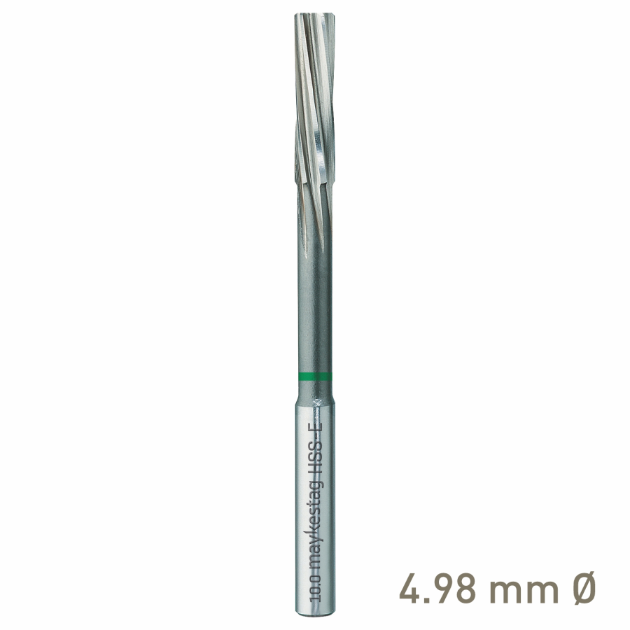 (image for) Maykestag HSS-E NC Machine Reamer 4.98mm Nominal Shank Form D