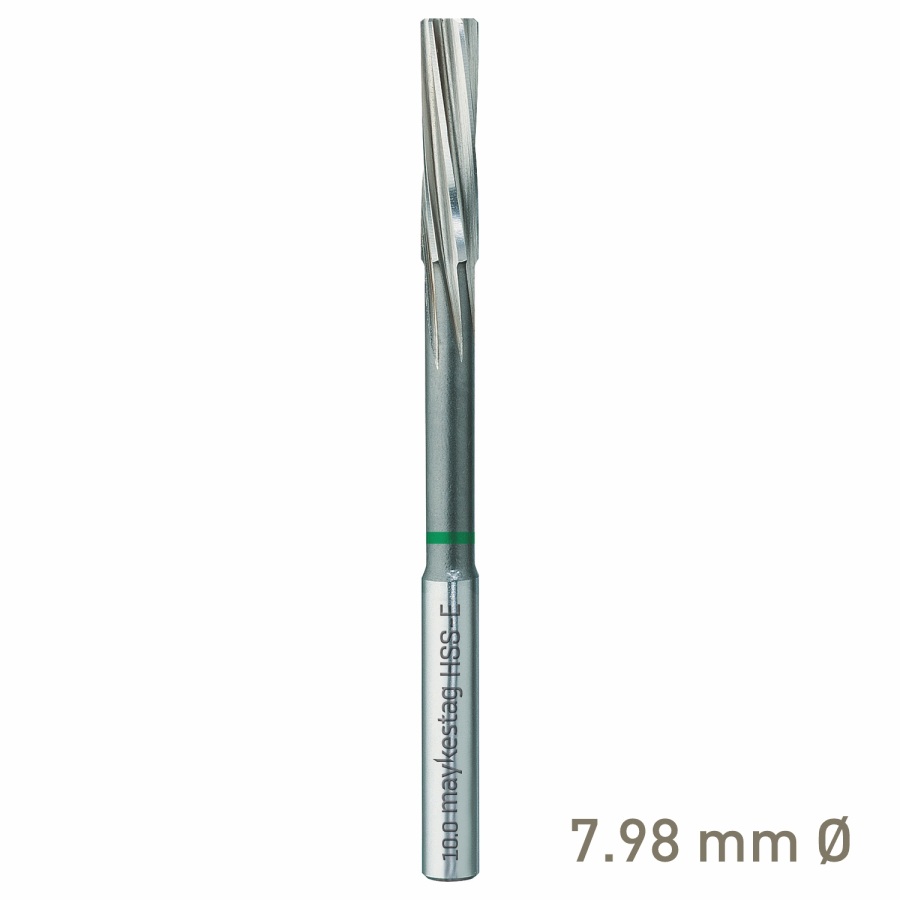 (image for) Maykestag HSS-E NC Machine Reamer 7.98mm Nominal Shank Form D