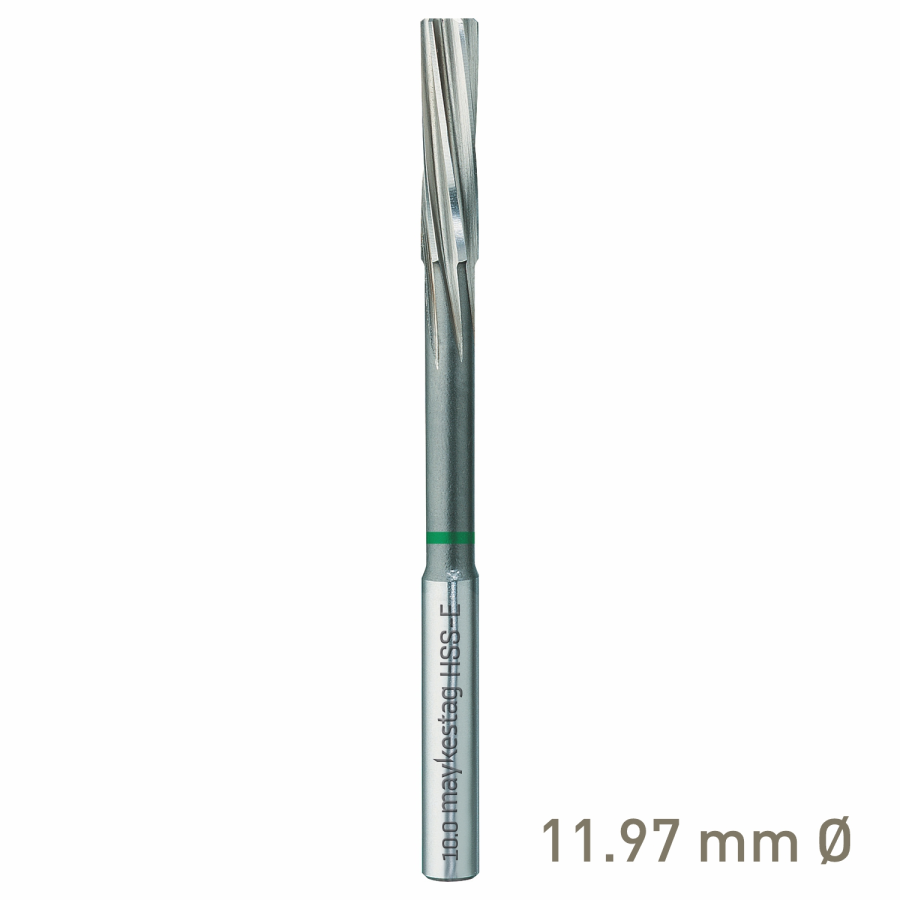 (image for) Maykestag HSS-E NC Machine Reamer 11.97mm Nominal Shank Form D