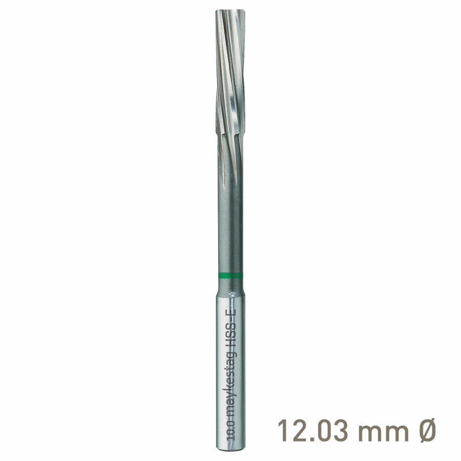 (image for) Maykestag HSS-E NC Machine Reamer 12.03mm Nominal Shank Form D