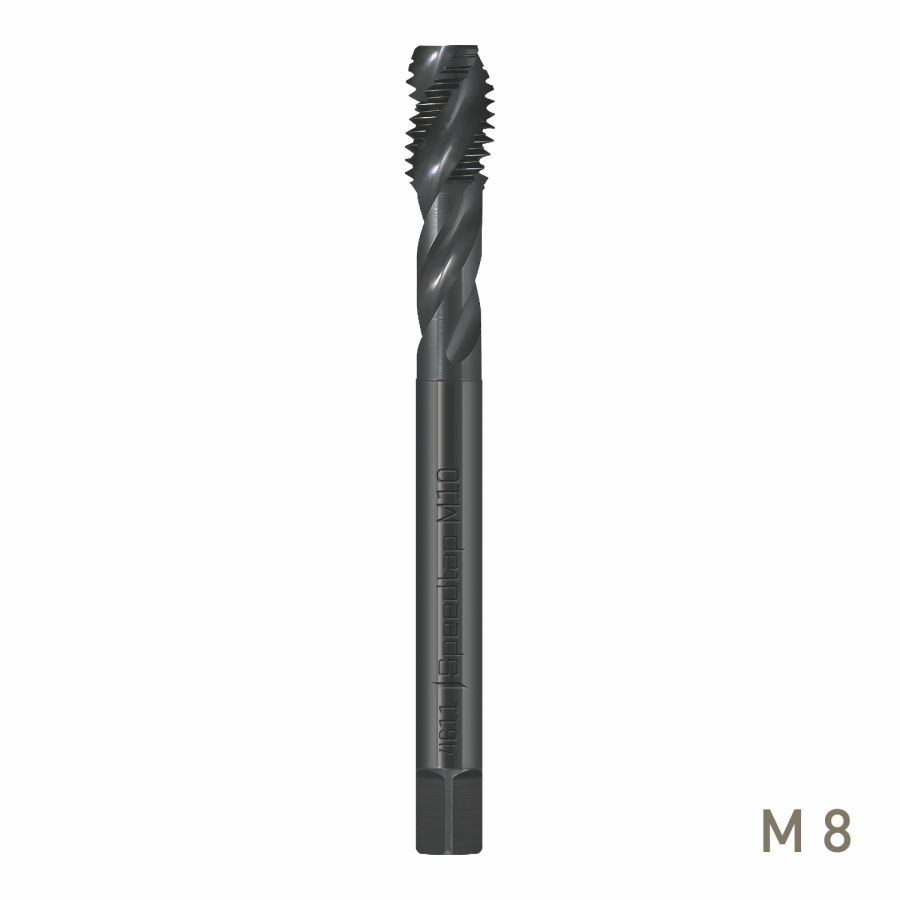 (image for) Maykestag HSSE-V3 Speedtap Universal Machine Tap M8 x 1.25 Spiral Flute DIN 376 VAPO