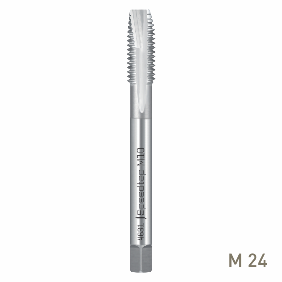 (image for) Maykestag Speedtap Universal HSSE-V3 Machine Tap M24 x 3 Straight Fluted DIN 376