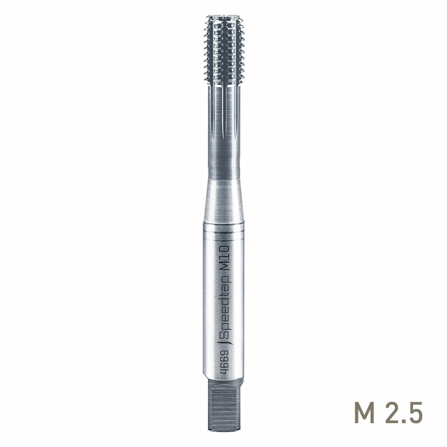 (image for) Maykestag Speedtap Universal HSS-E Co8 M2.5 Rolling Tap DIN 2174 6HX TiCN