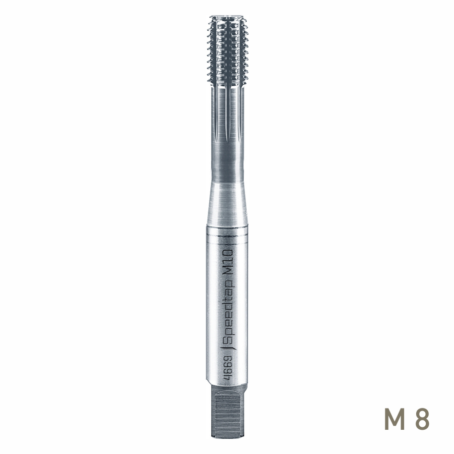 (image for) Maykestag Speedtap Universal HSS-E Co8 M8 Rolling Tap DIN 2174 6HX TiCN