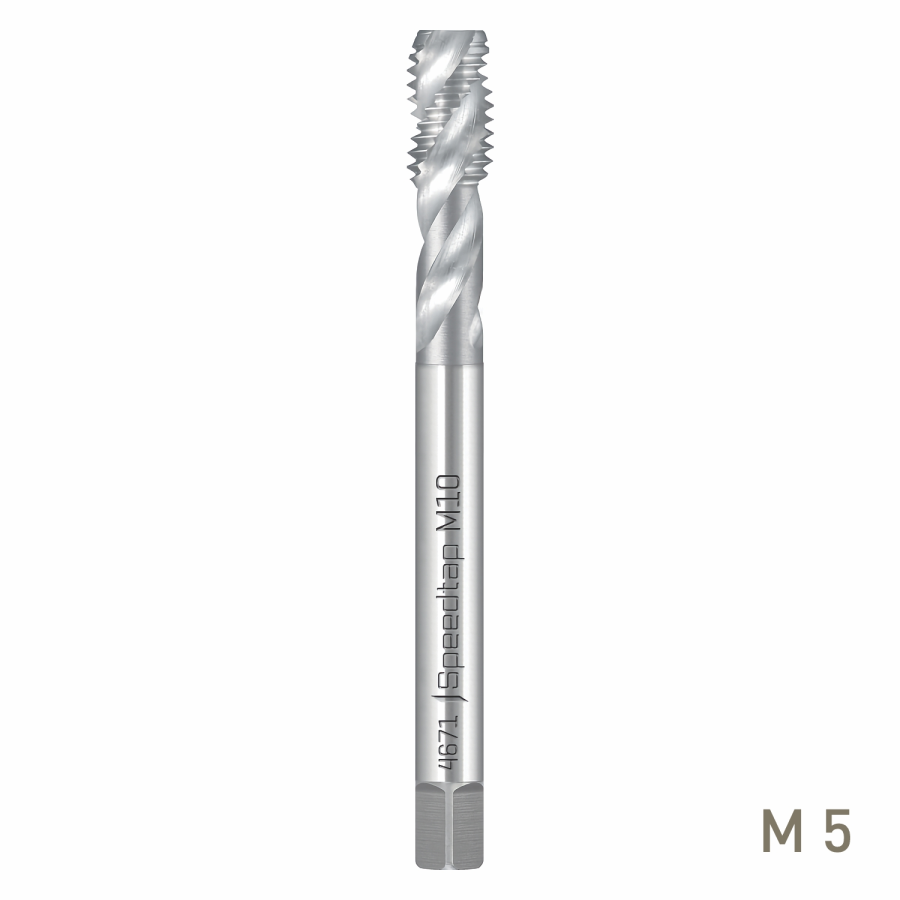 (image for) Maykestag Speedtap Universal HSSE-V3 Machine Tap M5 Spiral Fluted DIN 376