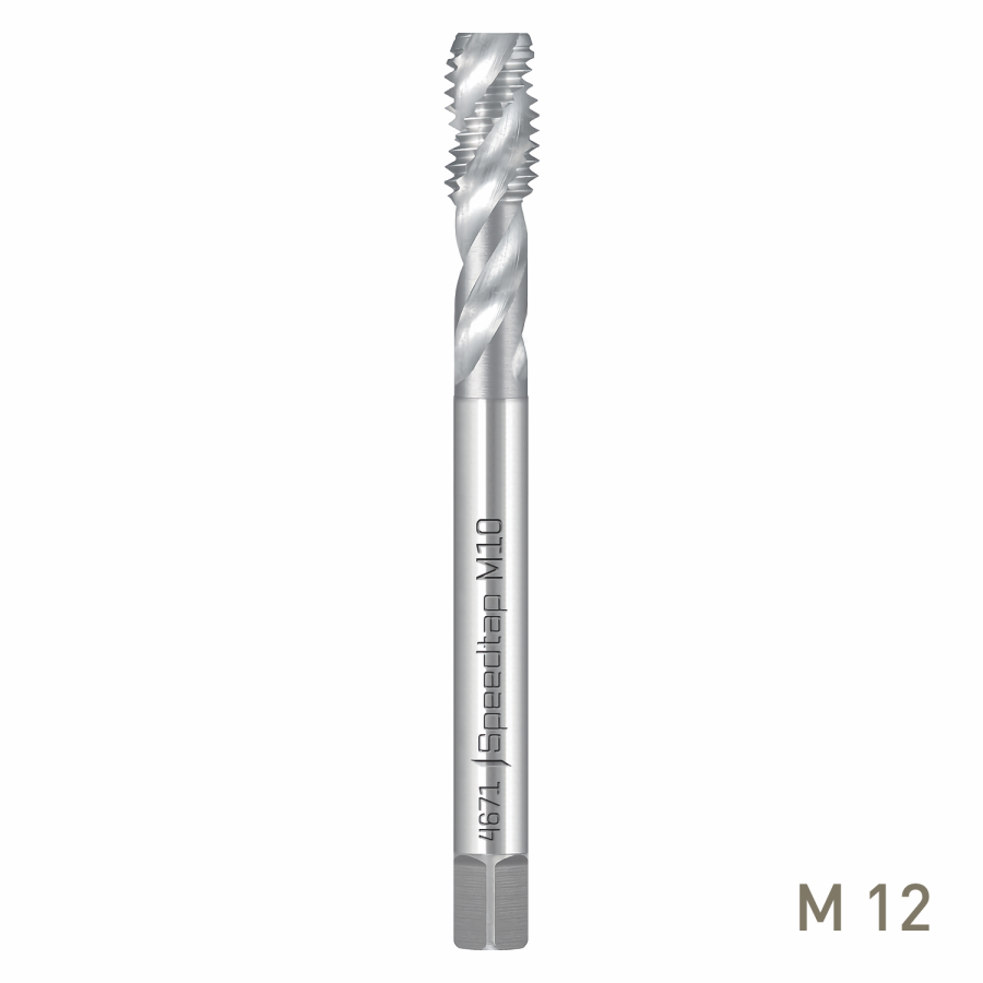 (image for) Maykestag Speedtap Universal HSSE-V3 Machine Tap M12 Spiral Fluted DIN 376