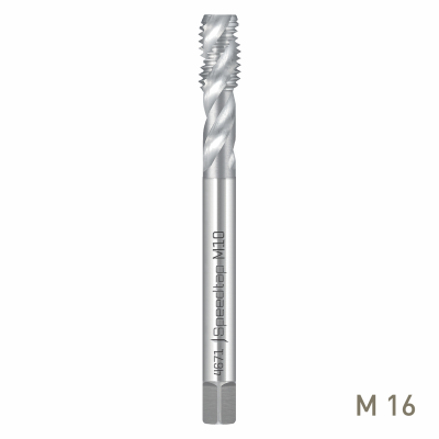 (image for) Maykestag Speedtap Universal HSSE-V3 Machine Tap M16 Spiral Fluted DIN 376