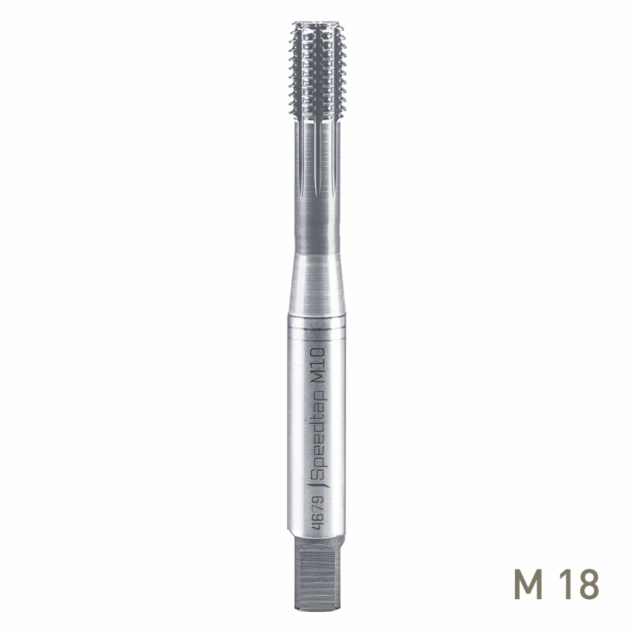 (image for) Maykestag HSS-E Co8 Speedtap Universal M18 Rolling Tap With Oil Grooves TiCN 6HX
