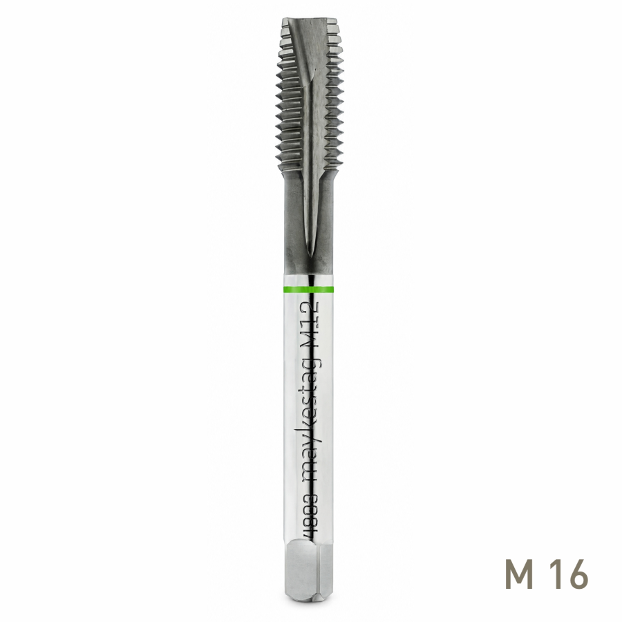 (image for) Maykestag HSS-Co5 Machine Tap M16 x 2 Straight Fluted DIN 376 Code 4803