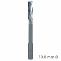 (image for) Maykestag Solid Carbide NC Machine Reamer 10mm Left Hand Spiral H7 Form B