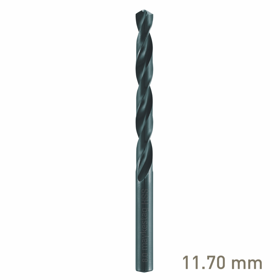 (image for) Maykestag HSS Jobber Drill Bit 11.7mm Bulk Split Point Industrial