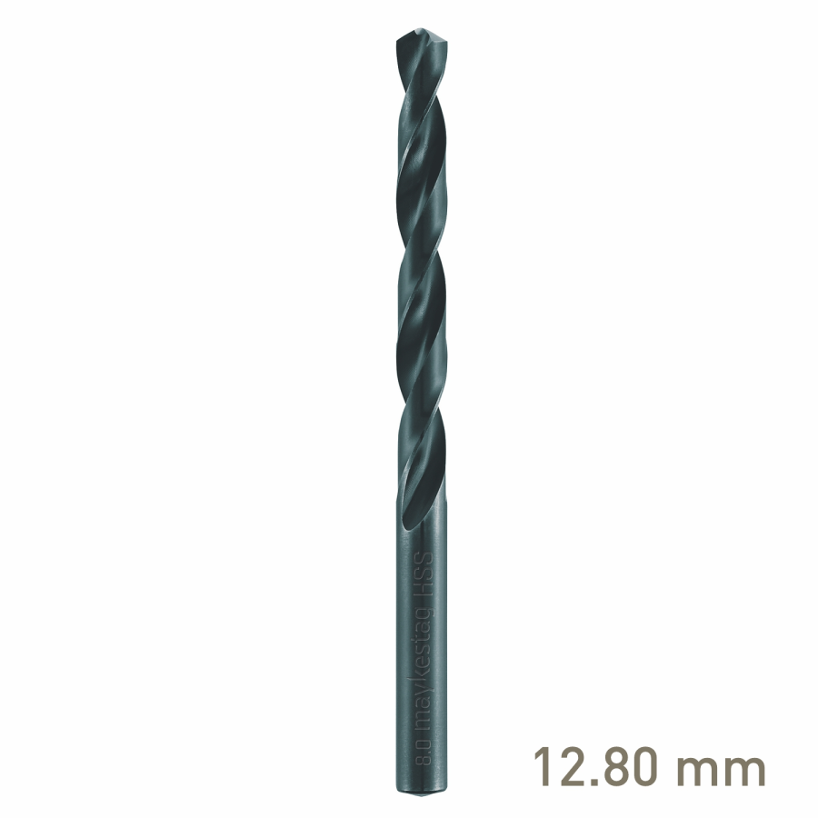 (image for) Maykestag HSS Jobber Drill Bit 12.8mm Bulk Split Point Industrial