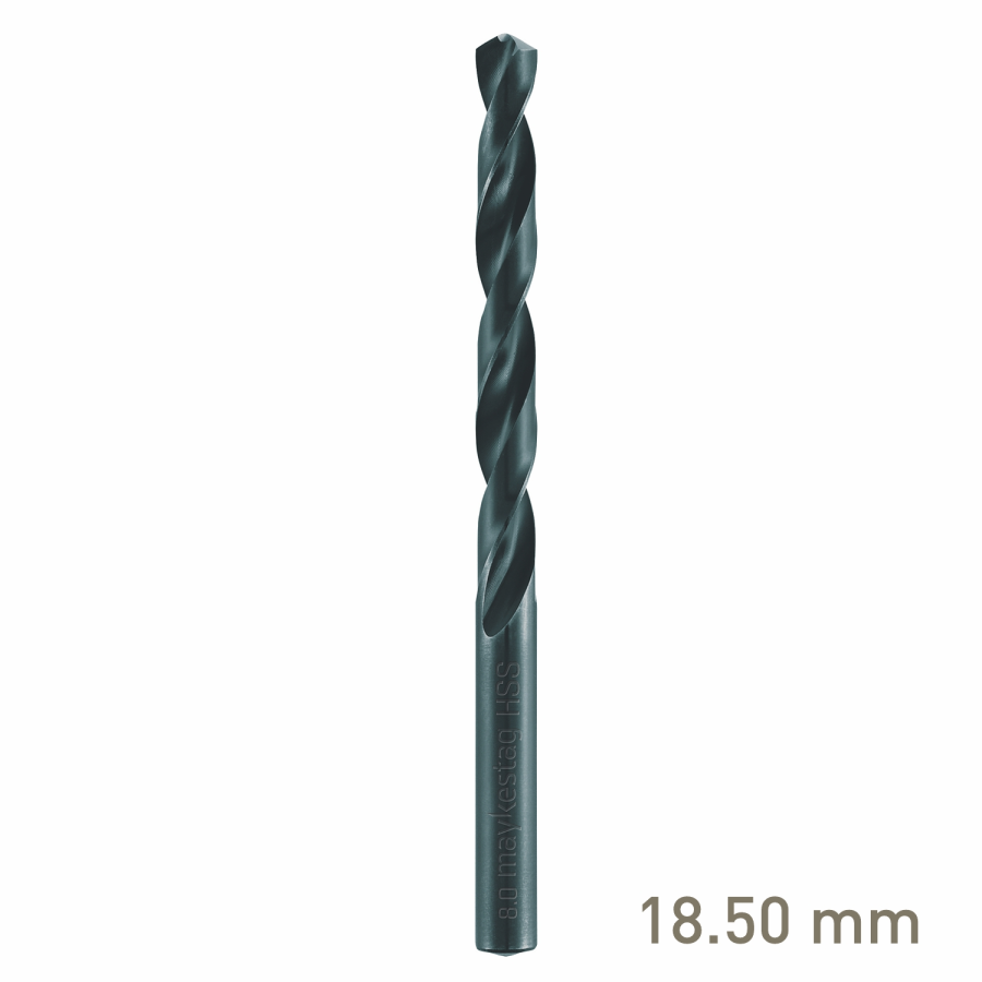 (image for) Maykestag HSS Jobber Drill Bit 18.5mm Bulk Split Point Industrial