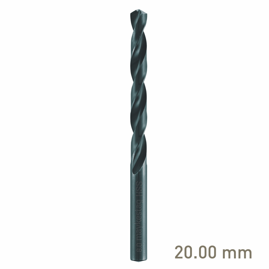 (image for) Maykestag HSS Jobber Drill Bit 20mm Bulk Split Point Industrial