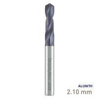 (image for) Maykestag Solid Carbide Stub Drill 2.1mm Short Series DIN 6539 ALUNIT
