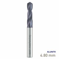 (image for) Maykestag Solid Carbide Stub Drill 4.8mm Short Series DIN 6539 ALUNIT