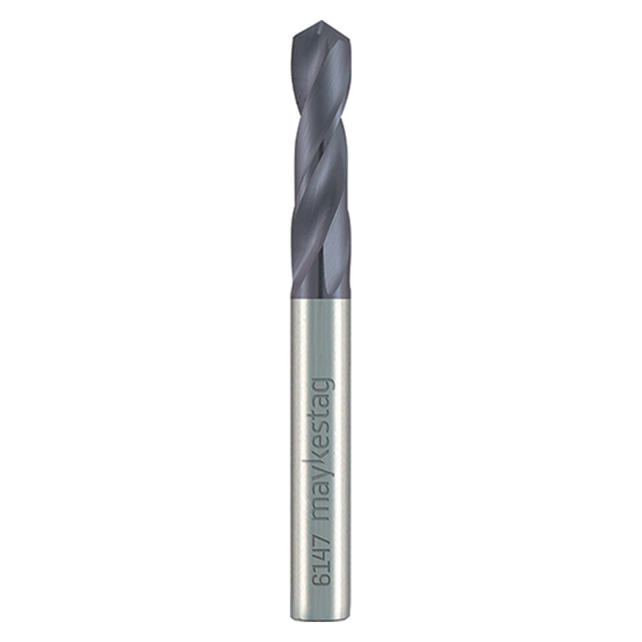 (image for) Maykestag Solid Carbide Stub Drill 8mm Short Series DIN 6539 ALUNIT