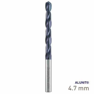 (image for) Maykestag Solid Carbide Drill DIN 338 N ALUNIT&reg; 4.70mm
