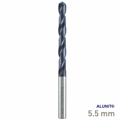 (image for) Maykestag Solid Carbide Drill DIN 338 N ALUNIT&reg; 5.50mm