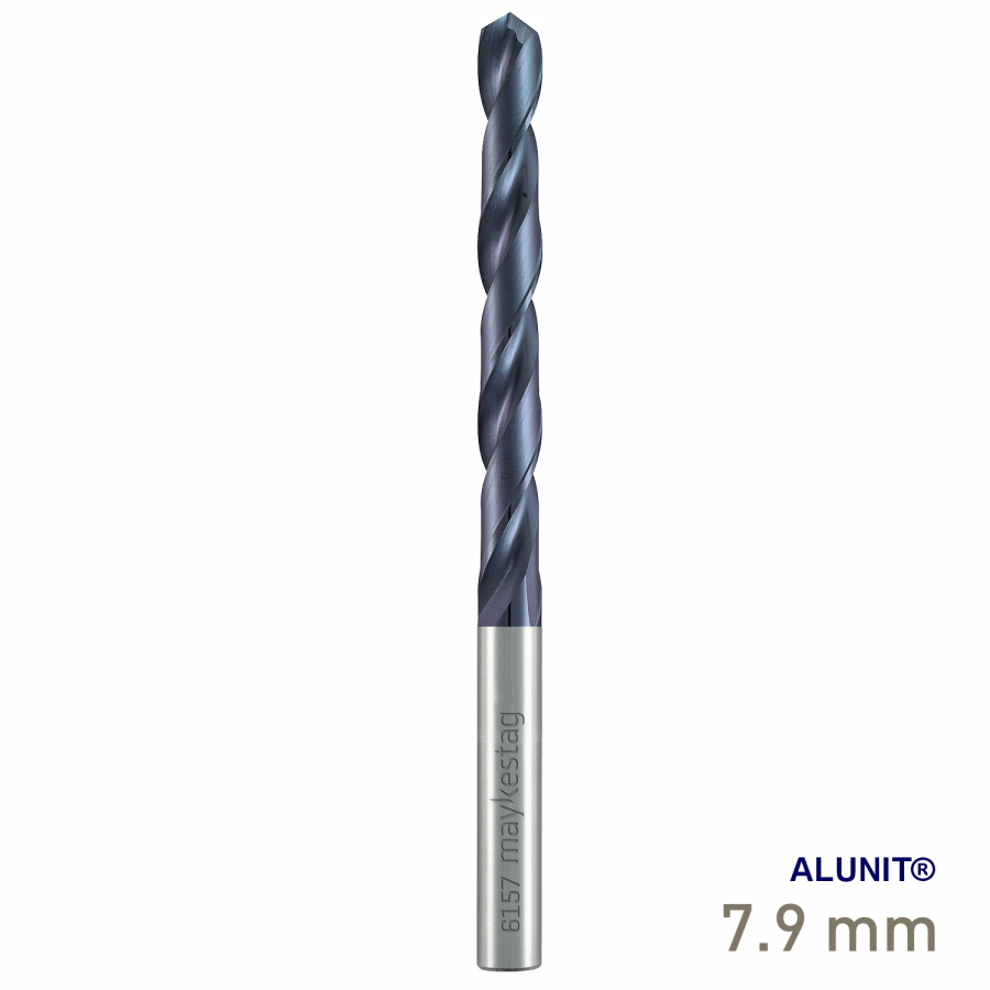 (image for) Maykestag Solid Carbide Drill DIN 338 N ALUNIT&reg; 7.90mm