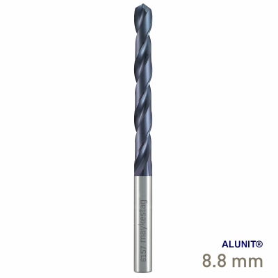 (image for) Maykestag Solid Carbide Drill DIN 338 N ALUNIT&reg; 8.80mm