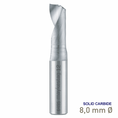(image for) Sc Flute End Mill F.pvc 8.0 30 Degree Ws Type W Rr 40mm