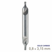 (image for) Maykestag VHM Solid Carbide Centre Drill 0.8mm DIN 333 A