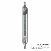 Maykestag VHM Solid Carbide Centre Drill 1.6mm DIN 333 A (image for) Maykestag VHM Solid Carbide Centre Drill 1.6mm DIN 333 A