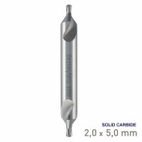 (image for) Maykestag VHM Solid Carbide Centre Drill 2mm DIN 333 A