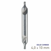 Maykestag VHM Solid Carbide Centre Drill 4mm DIN 333 A (image for) Maykestag VHM Solid Carbide Centre Drill 4mm DIN 333 A