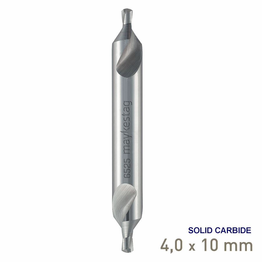 (image for) Maykestag VHM Solid Carbide Centre Drill 4mm DIN 333 A