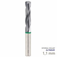Maykestag Speeddrill+ Universal Solid Carbide Drill Bit 1.1mm 3xD ALTINDUR (image for) Maykestag Speeddrill+ Universal Solid Carbide Drill Bit 1.1mm 3xD ALTINDUR