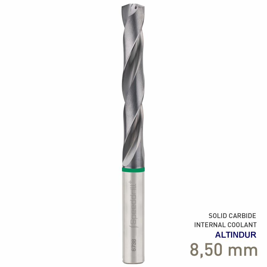 (image for) Speeddrill+ Uni 8.5 Din 6537l Intc 5xd Din 6535-ha Shank Altindur