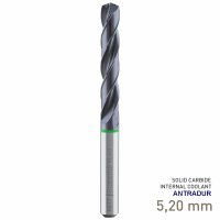 (image for) Maykestag Speeddrill 4.0 Universal Solid Carbide Drill 5.2mm 5xD ANTRADUR