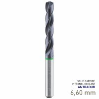 (image for) Maykestag Speeddrill 4.0 Universal Solid Carbide Drill 6.6mm 5xD ANTRADUR