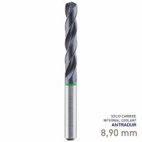 (image for) Maykestag Speeddrill 4.0 Universal Solid Carbide Drill 8.9mm 5xD ANTRADUR