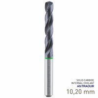 (image for) Maykestag Speeddrill 4.0 Universal Solid Carbide Drill 10.2mm 5xD ANTRADUR