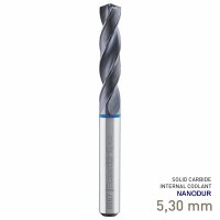 Maykestag Speeddrill 4.0-Inox HPC Solid Carbide Stub Drill 5.3mm 3xD (image for) Maykestag Speeddrill 4.0-Inox HPC Solid Carbide Stub Drill 5.3mm 3xD