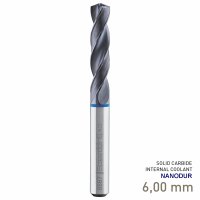 (image for) Maykestag Speeddrill 4.0-Inox HPC Solid Carbide Stub Drill 6mm 3xD