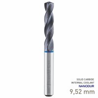(image for) Maykestag Speeddrill 4.0-Inox HPC Solid Carbide Stub Drill 9.52mm 3/8' 3xD