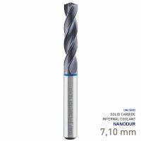 (image for) Maykestag Speeddrill 4.0-Inox HPC Solid Carbide Drill 7.1mm 5xD NANODUR