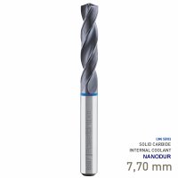 (image for) Maykestag Speeddrill 4.0-Inox HPC Solid Carbide Drill 7.7mm 5xD NANODUR