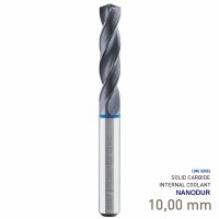 (image for) Maykestag Speeddrill 4.0-Inox HPC Solid Carbide Drill 10mm 5xD NANODUR