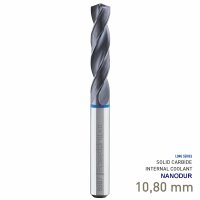 (image for) Maykestag Speeddrill 4.0-Inox HPC Solid Carbide Drill 10.8mm 5xD NANODUR